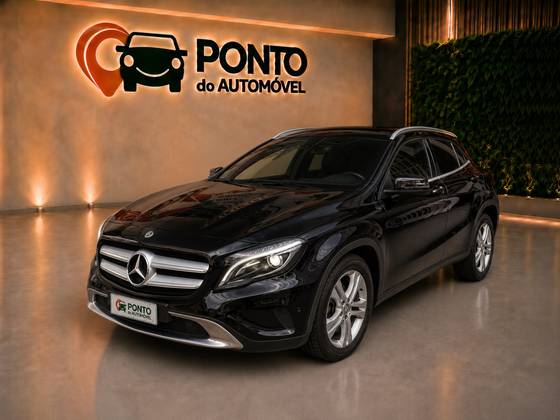 MERCEDES-BENZ GLA 200 1.6 CGI VISION BLACK EDITION 16V TURBO GASOLINA 4P AUTOMÁTICO MERCEDES-BENZ GLA 200 1.6 CGI VISION BLACK EDITION 16V TURBO GASOLINA 4P AUTOMÁTICO